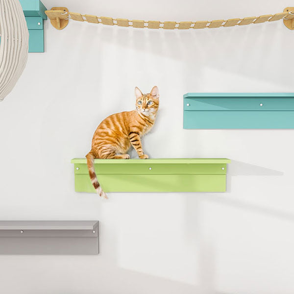 arneco Board Walk L wall-mounted cat step in interior scene