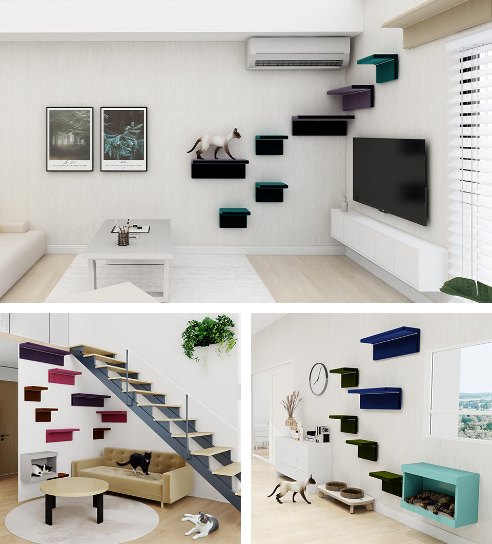 arneco Cat Wall M リビングの壁面コーディネート