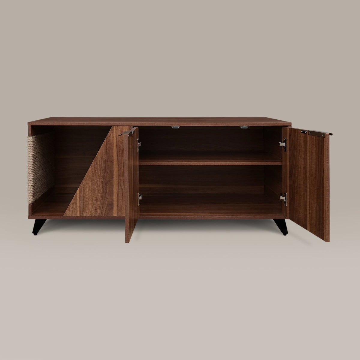 Jessie Litter Cabinet interior storage