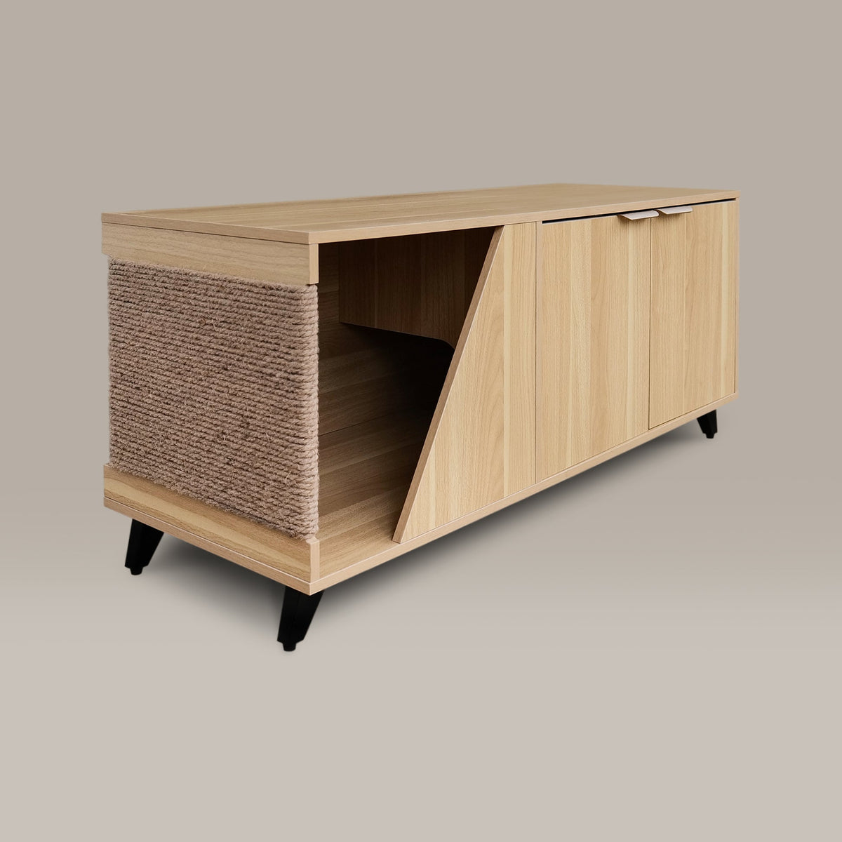 Jessie Litter Cabinet Oak product view