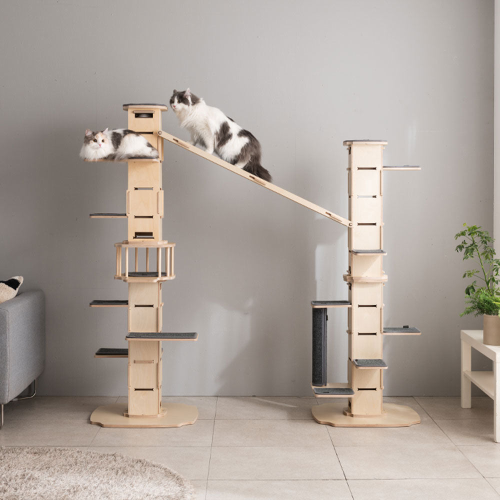 NECOCIA I-CAT L キャットタワー 使用イメージ