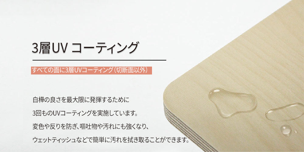 O-CAT 3層UVコーティング