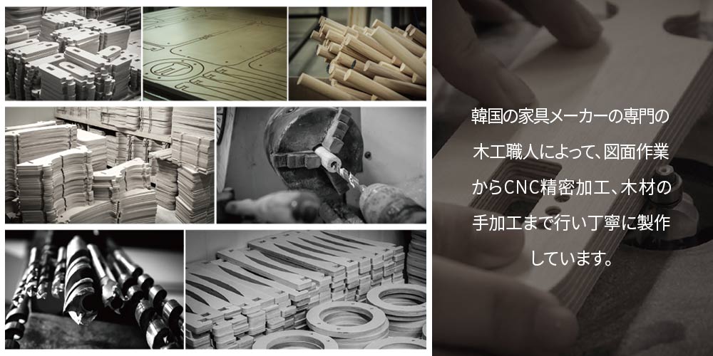 NECOCIA S-CAT 木工製作工程